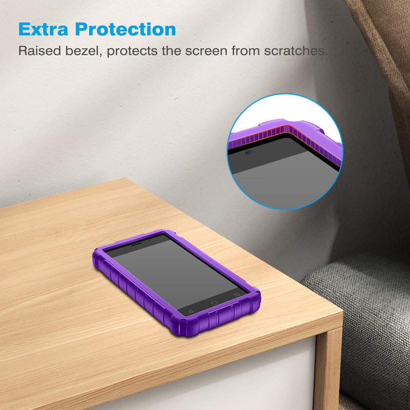 Medmax Silicone Case For Omnipod Dash Pdm (Personal Diabetes Manager), Lightweight Shockproof Anti Slip Protective Cover Soft Gel Skin With Raised Bezel For Omnipod Dash Device (Purple) - NewNest Australia