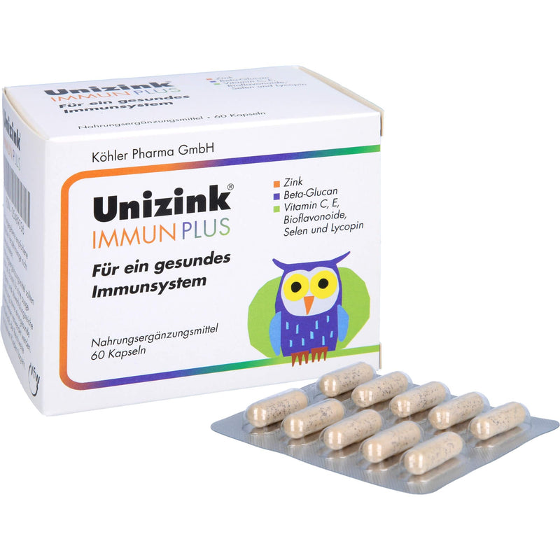 Unizink Immune Plus capsules - NewNest Australia