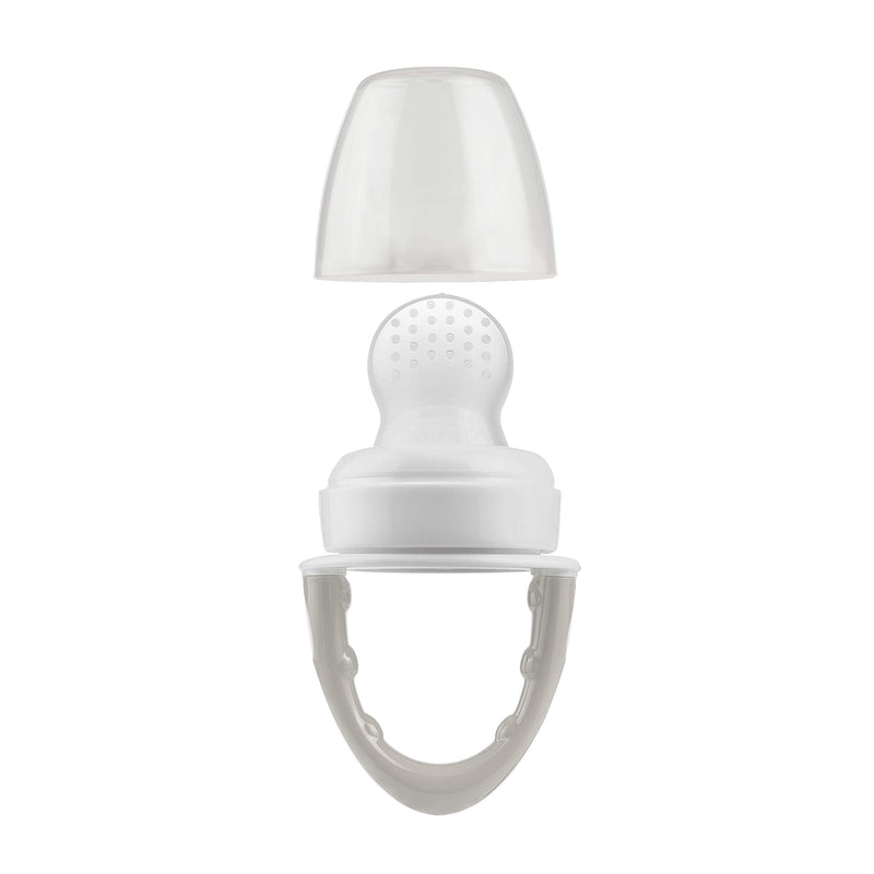 Dr. Brown's Designed to Nourish, Fresh Firsts Silicone Feeder, Grey, One Size 1 Pack - NewNest Australia