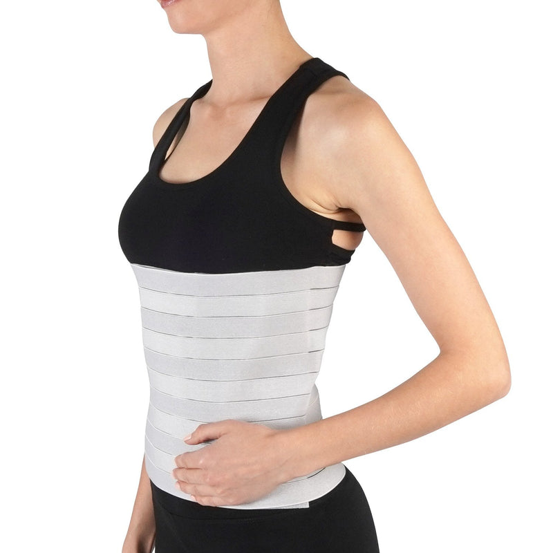 Soles Compression Abdominal Binder, Post-Surgical and Postpartum Belly Wrap, Adjustable Belly Wrap Supports Muscle & Skeletal Stability, Unisex, One Size Fits Most - NewNest Australia