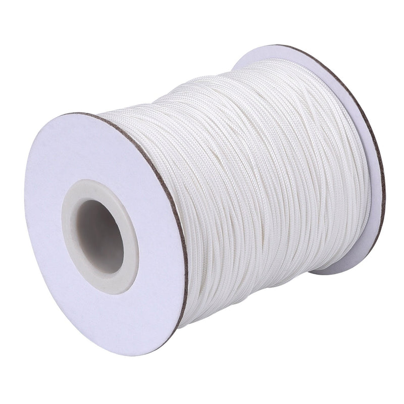 Outus 109 Yards/Roll White Braided Lift Shade Cord for Aluminum Blind Shade, Gardening Plant and Crafts (1.0 mm) - NewNest Australia