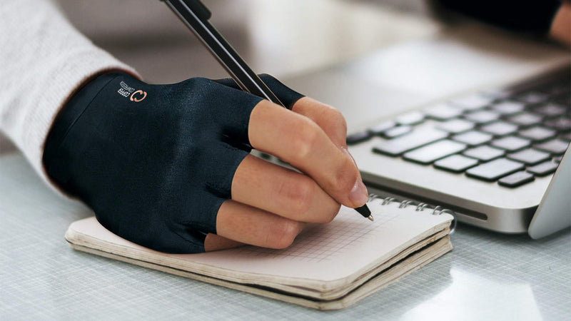 Copper Compression Arthritis Gloves - Best Copper Infused Fingerless Glove for Carpal Tunnel, RSI, Rheumatoid , Tendonitis, Hand Pain, Computer Typing, Support for Hands. Fit for Women & Men - 1 Pair - Small Small (1 Pair) - NewNest Australia