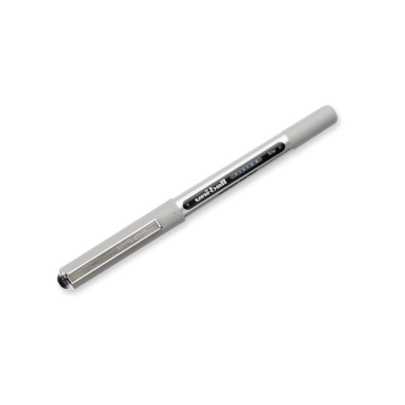 uni-ball Vision Rollerball Pens Fine Point, 0.7mm, Black, 12 Pack 1 - NewNest Australia