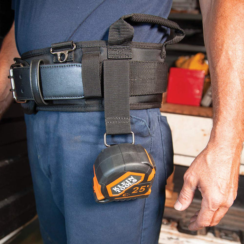 Klein Tools 55918 Tool Belt, Electrician Tool Belt for use with Modular Pouches from Klein Tools Click Lock Modular System, Size M Medium Tool Belt - NewNest Australia