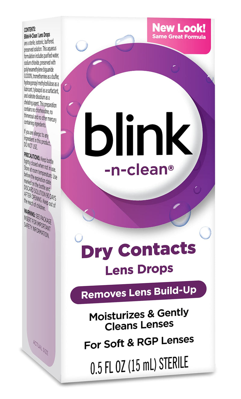 Complete Blink-N-Clean Lens Drops, 0.5 Fluid Ounce - NewNest Australia