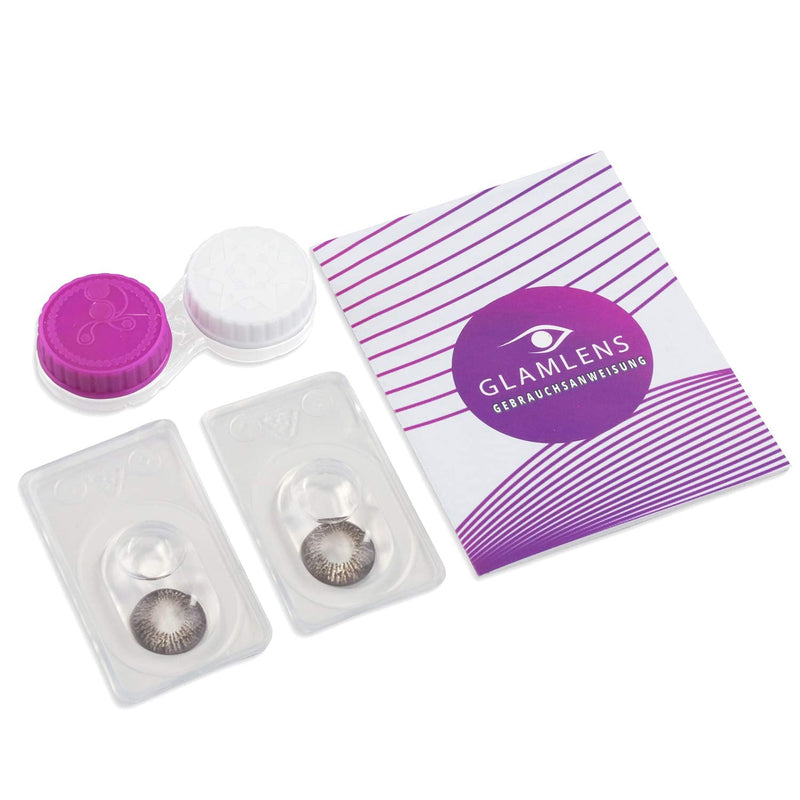 Dark brown colored contact lenses Choco Dark brown Very strong opaque SILICONE COMFORT NEW from GLAMLENS + container - 1 pair (2 pieces) - DIA 14.00 - without strength 0.00 diopters 0.0 diopters 8.6 millimeters 14.50 millimeters 2.0 - NewNest Australia