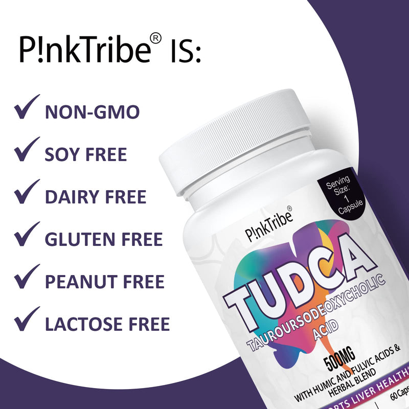 TUDCA 500 mg for Liver, Tauroursodeoxycholic Acid with Humic and Fulvic Acids, Beetroot and More, Tudca Bile Salt Supplement, 180 Capsules (Pack of 3) - NewNest Australia
