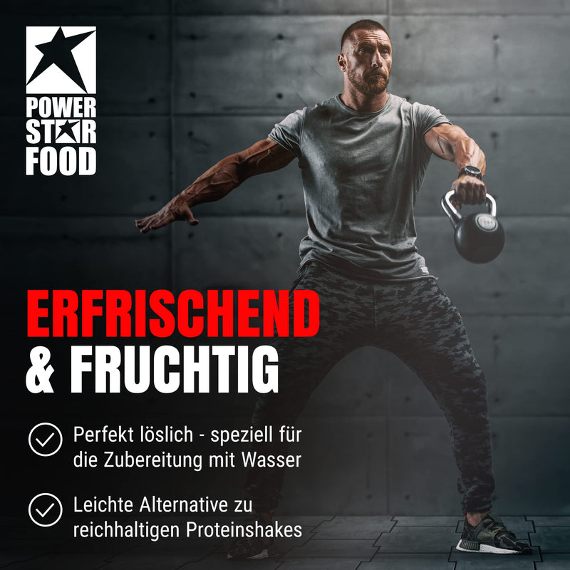 Powerstar Clear Hydro Whey 630 G Fruity Light Cfm Whey Protein Isolate 89.4% Protein I.Tr Made In Germany Iso Protein Powder Ideal As Shake With Water Rich In Eaa Wildberry - NewNest Australia