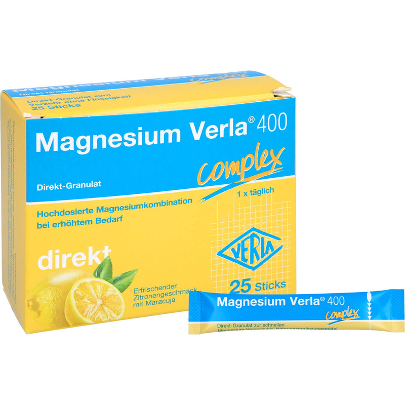 Magnesium Verla 400 direct granules, 25 pieces - NewNest Australia