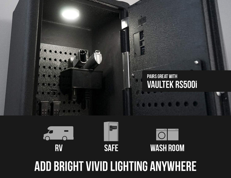 Vaultek VLED6 Motion Activated Universal LED Light with Rechargeable Battery. Perfect for Lighting Inside Gun Safe. - NewNest Australia