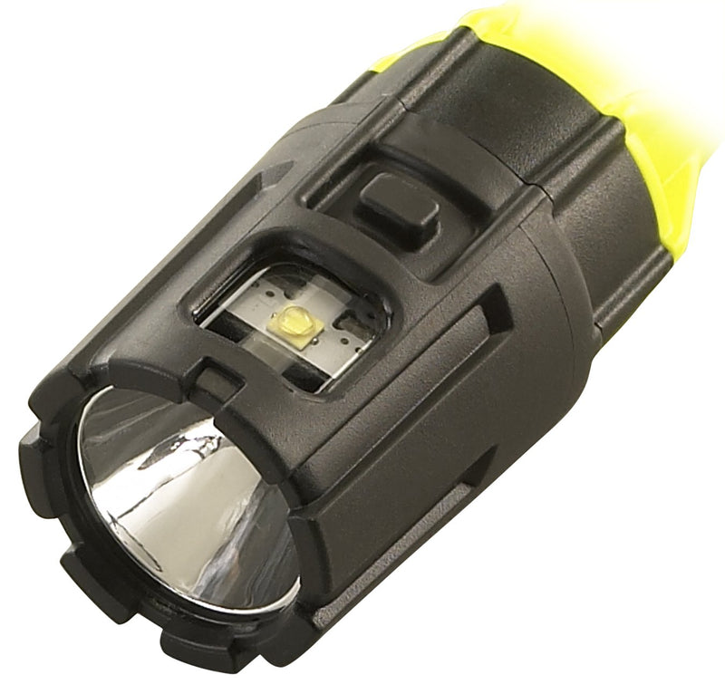 Streamlight 67751 Dualie 2AA Dual Beam Flashlight 115 Lumen Spot Beam and 115 Lumen Downward Facing Flood Light w/Pocket Clip and Magnetic Base, Yellow - 115 Lumens 2xAA, Batteries Included - NewNest Australia