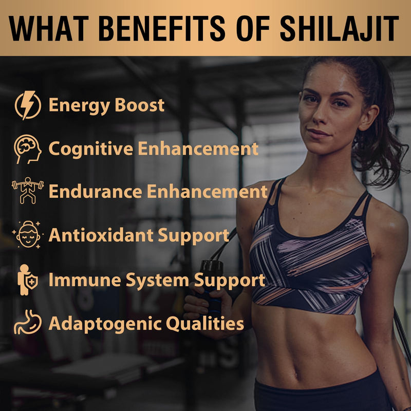 Shilajit Resin Gold Standard Shilajit - 600 mg Himalayan Shilajit mixture with Ayurvedic herbal extracts, high content of fulvic acid, supports energy and performance, 30 g (pack of 1) 30 g (pack of 1) - NewNest Australia