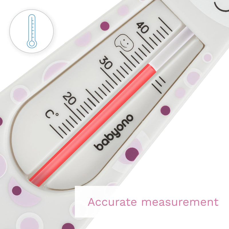 Baby Safe Floating Bath Thermometer, Giraffe (Grey) Grey - NewNest Australia