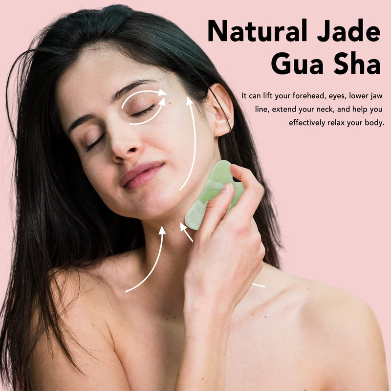 huefull Ice Roller for Face with 2 Rollers and Gua Sha Facial Tools, Face Roller for Reducing Puffiness, Redness & Migraine Relief - NewNest Australia