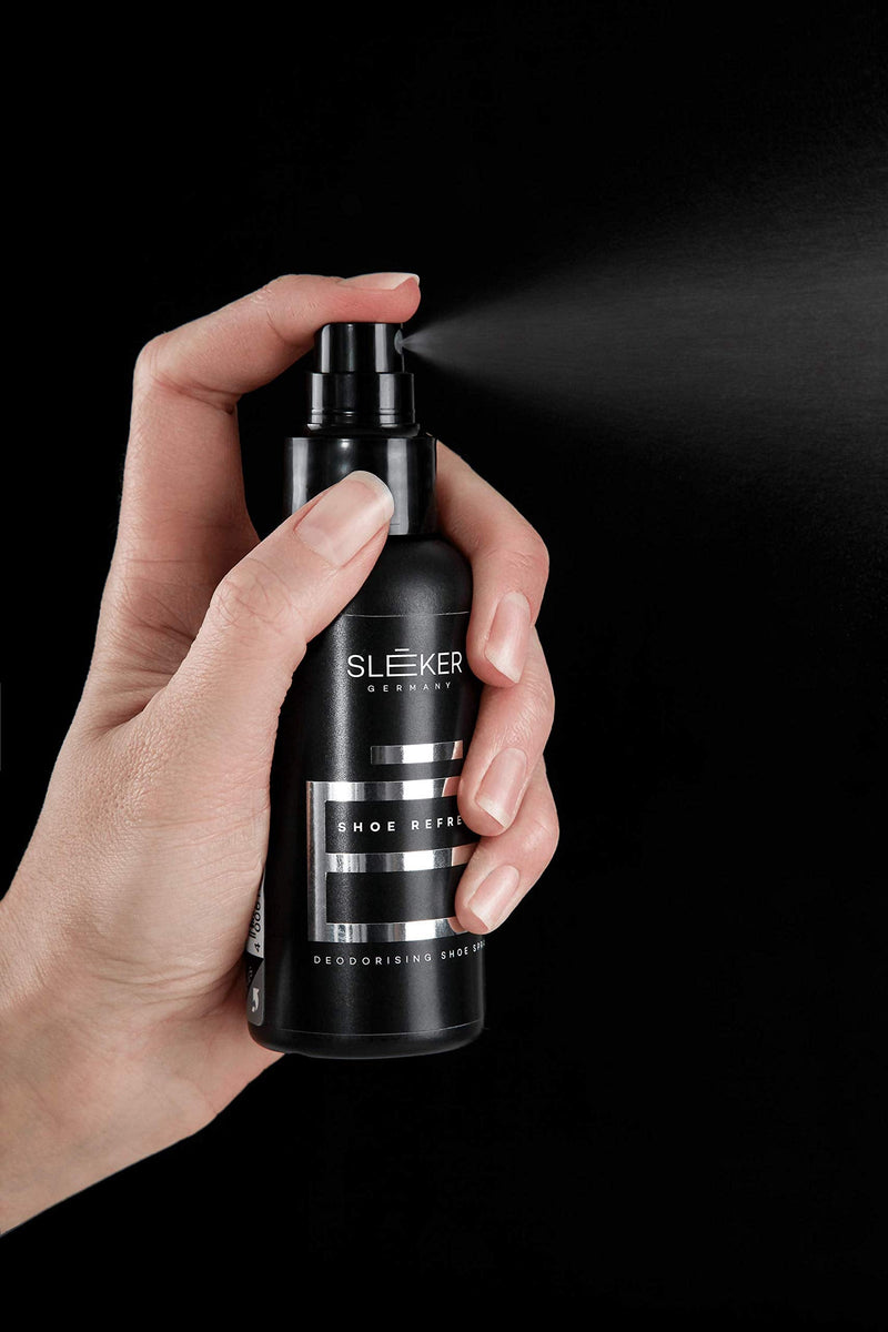 SLEEKER Shoe Refresher 100 ml shoe deodorant for hygienic freshness, has an antibacterial effect and prevents unpleasant odors - NewNest Australia