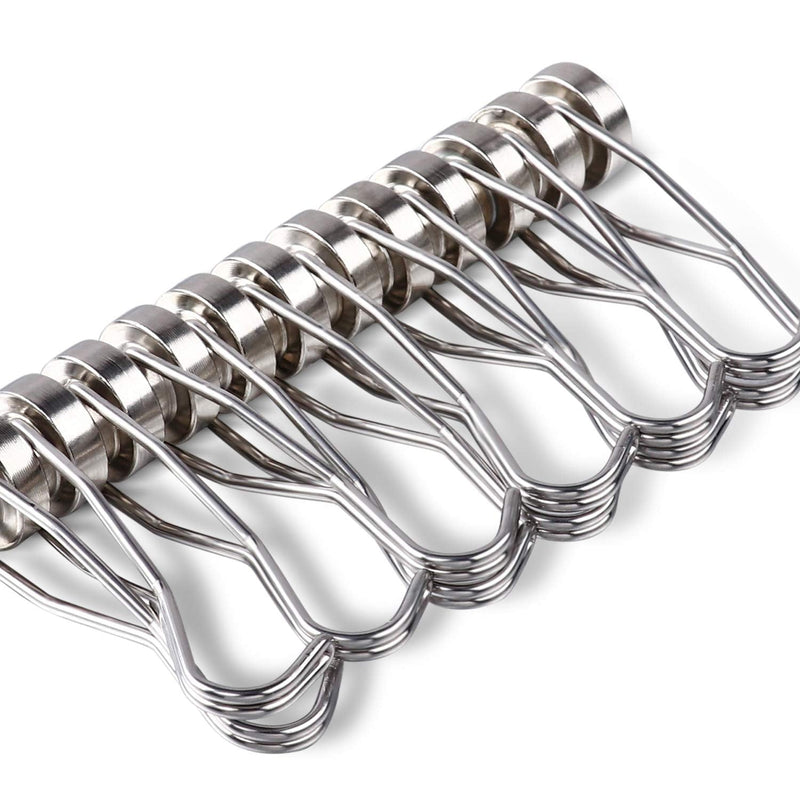 Swivel Swing Magnetic Hook New Upgraded, 30LB（12pack） Refrigerator Magnetic Hooks ,Strong Neodymium Magnet Hook, Perfect for Refrigerator and Other Magnetic Surfaces,60mm(2.36in) in Length 16mm-12p - NewNest Australia