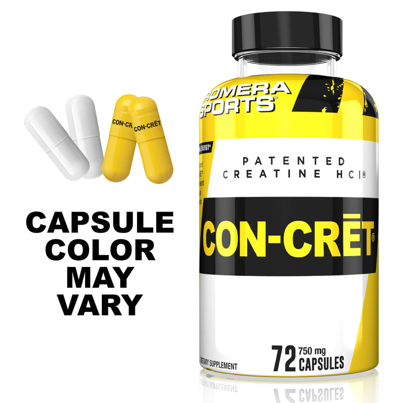 ProMera Sports CON-CRET Patented Creatine HCl Capsules 750 mg, 72 Caps - NewNest Australia
