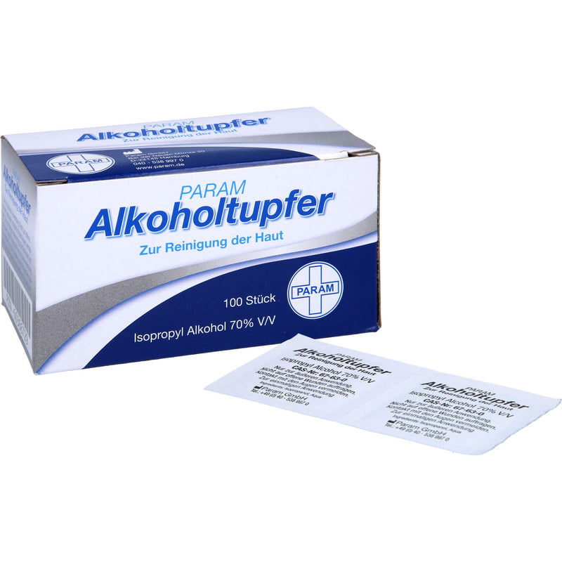 ALCOHOL SWAB PARAM 100pcs 0366729 - NewNest Australia
