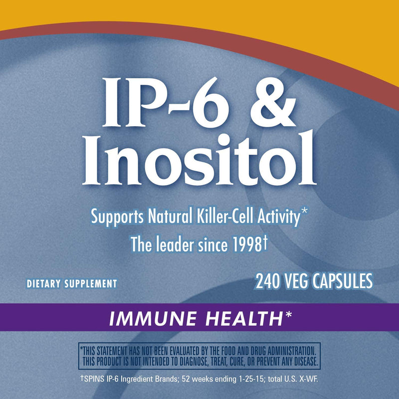 Nature's Way Cell Forté IP-6 & Inositol Supplement, Gluten-Free, Vegan, 240 Capsules - NewNest Australia
