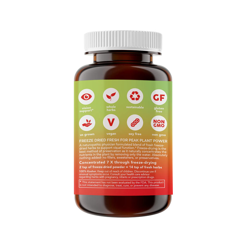 Eclectic Institute Raw Fresh Freeze-Dried Eye Food, Whole Food Powder | 4.9 oz - NewNest Australia