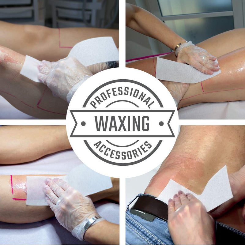 Pink Cosmetics Professional Quality Non-Woven Strips (Pack Of 100) For Wax And Sugarpaste - High Adhesion For Waxing And Sugaring - Does Not Tear During Hair Removal - NewNest Australia