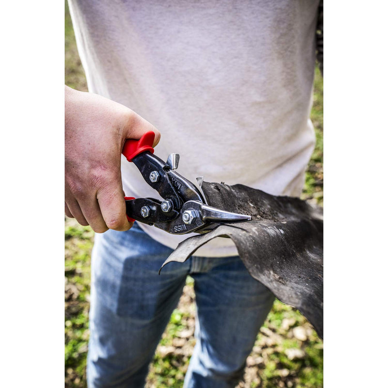 Crescent Wiss 9-3/4" MetalMaster® Compound Action Straight and Left Aviation Snips - M1R - NewNest Australia