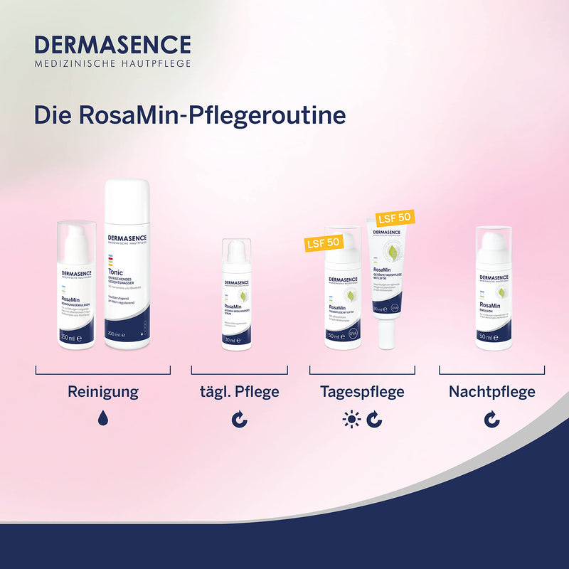 DERMASENCE RosaMin tinted day care SPF 50 cream, 30 ml cream - NewNest Australia