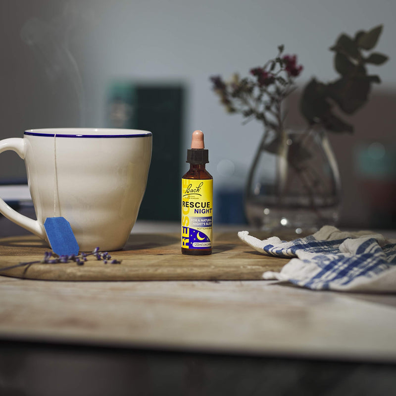 Nelsons Rescue Night Dropper, Flower Essence, Emotional Support Products for a Natural Night's Sleep, relax and unwind, Alcohol free, 20 ml Night Dropper (20 ml) Single - NewNest Australia