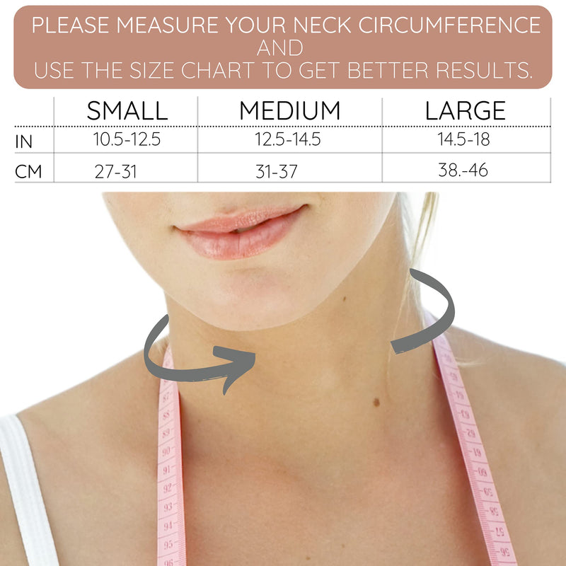 Neck Chin Compression Garment Strap Bandage, Face Slimmer, Double Chin Wrap (M) - NewNest Australia