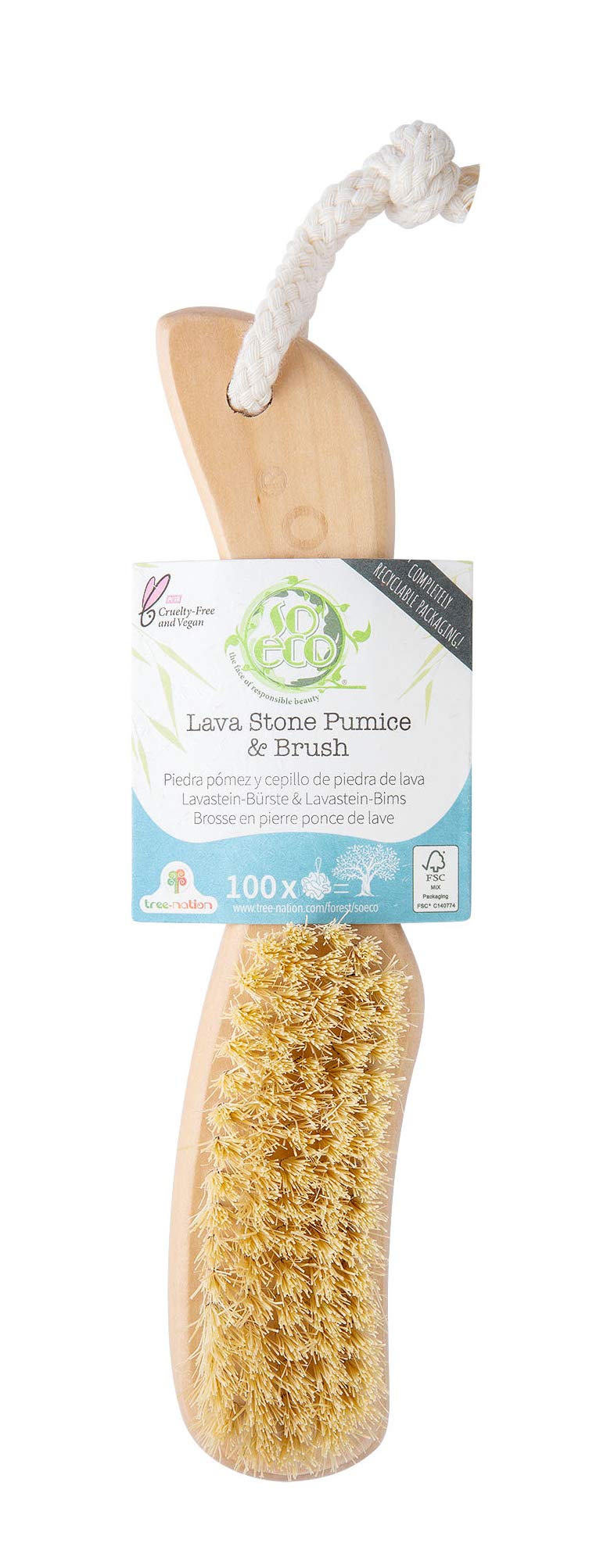 So Eco Lava Stone Brush and Pumice 80 40 059 - NewNest Australia