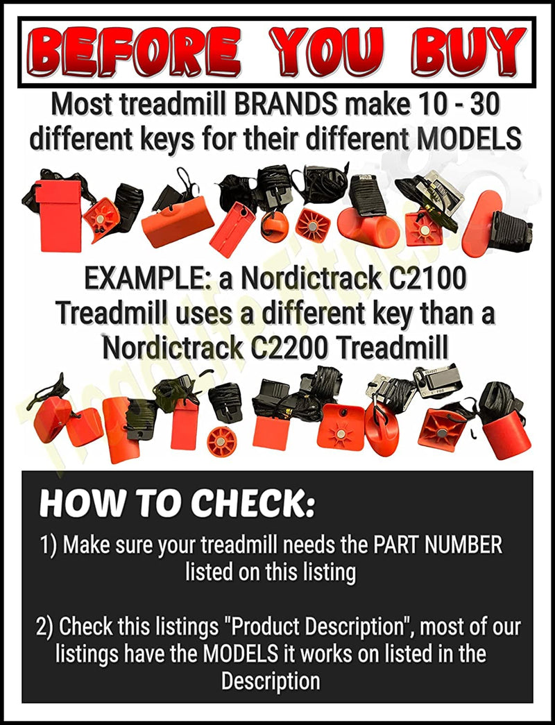 Treadmill Safety Key - Compatible with Xterra TR 3.0 Treadmills - NewNest Australia