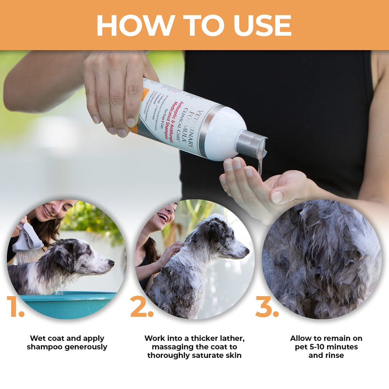 Veterinary Formula Clinical Care Antiseptic and Antifungal Spray/Shampoo for Dogs and Cats 16 oz Shampoo - NewNest Australia
