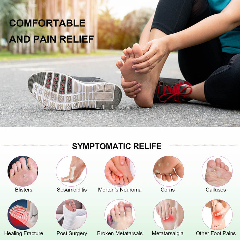 Metatarsal Pads Women Pack Of 8 Ball Of Foot Cushions For Men, Shoe Pad Foot Pad For Pain Relief, Gel Metatarsal Pad Insoles, Foot Cushion For Bunion Of Foot, Callus Cushion - NewNest Australia