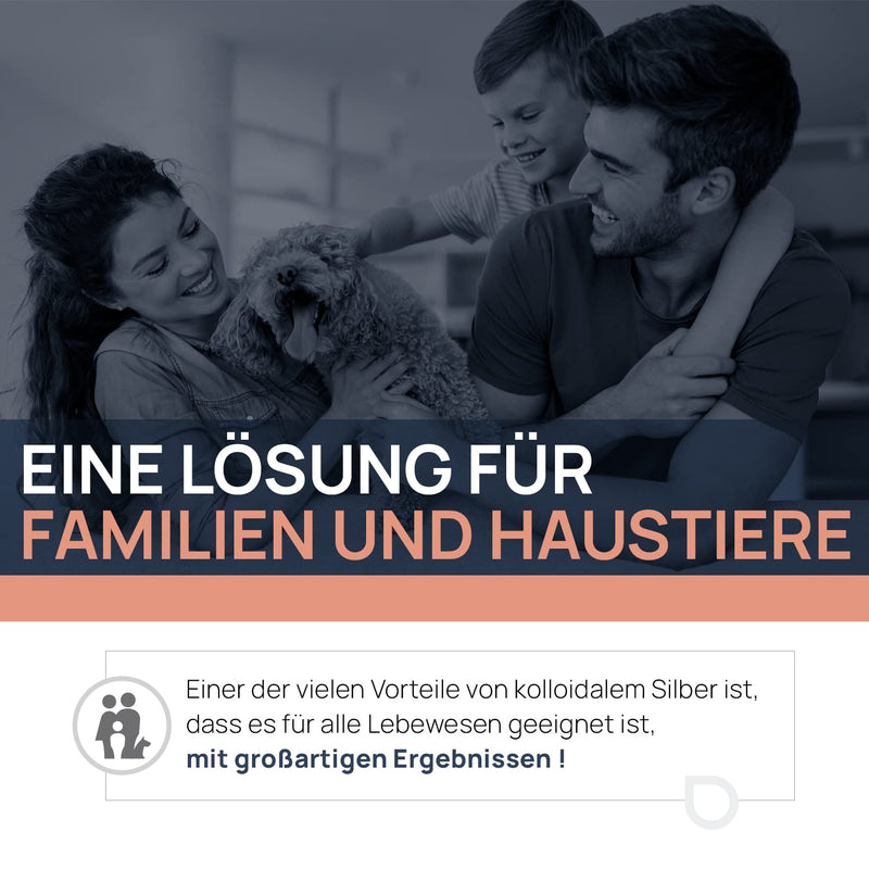 Colloidal Silver 25Ppm 1000 Ml ‚Óè Premium Silver Water Stronger Than 25 Ppm ‚Óè For Humans, Dogs & Cats ‚Óè Carbon Neutral ‚Óè 100% Natural With 2 Ingredients - NewNest Australia