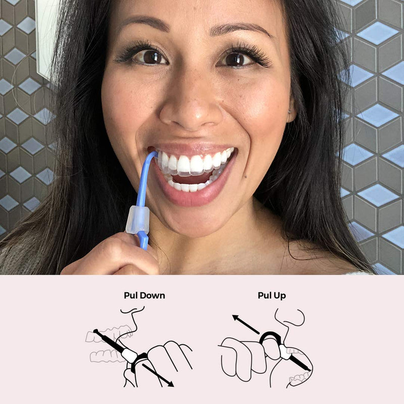 Clear Aligner Removal Tool for Invisalign Removable Braces by The Pultool (Pink + Blue) - NewNest Australia