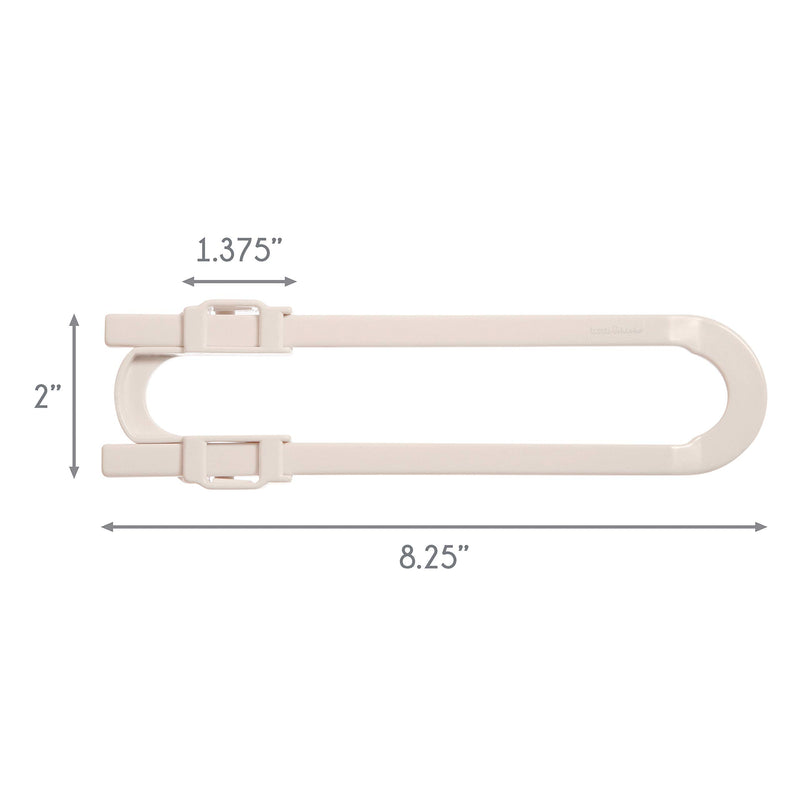 Little Chicks Cabinet Baby Safety Glide Lock - Latches for Knobs and D Shaped Handles - 3 Pack - Model CK026 - NewNest Australia