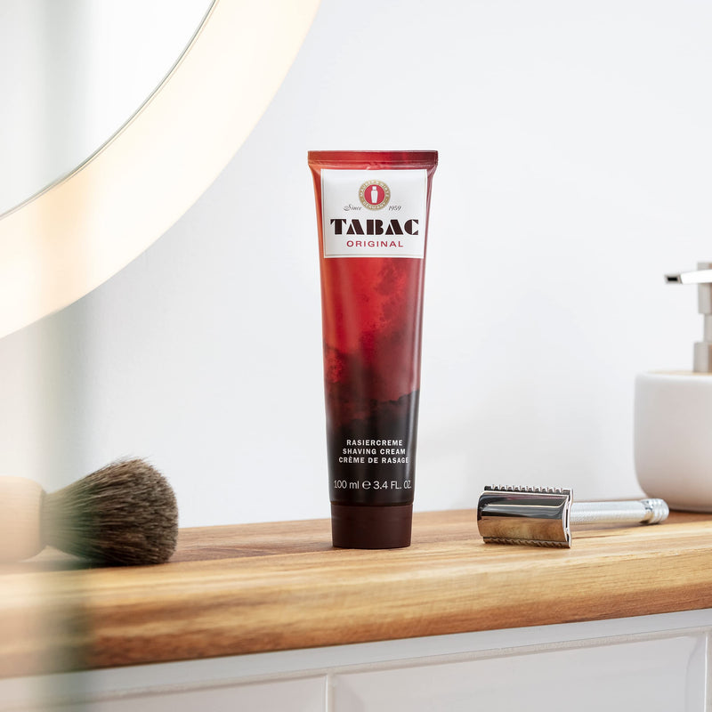 Tabac® Original | Shaving cream with the unmistakable scent of Tabac Original - optimal preparation for a close wet shave - Original Since 1959 | 100ml - NewNest Australia