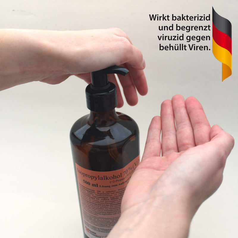 Isopropyl alcohol 70% (V/V) Hofmann's® disinfectant with practical dosing dispenser for external use - NewNest Australia