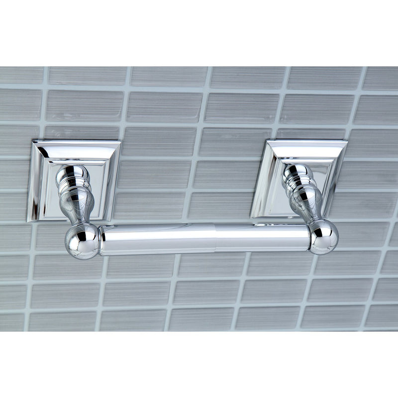 Kingston Brass Millennium Toilet Paper Holder, 9.06", Polished Chrome - NewNest Australia