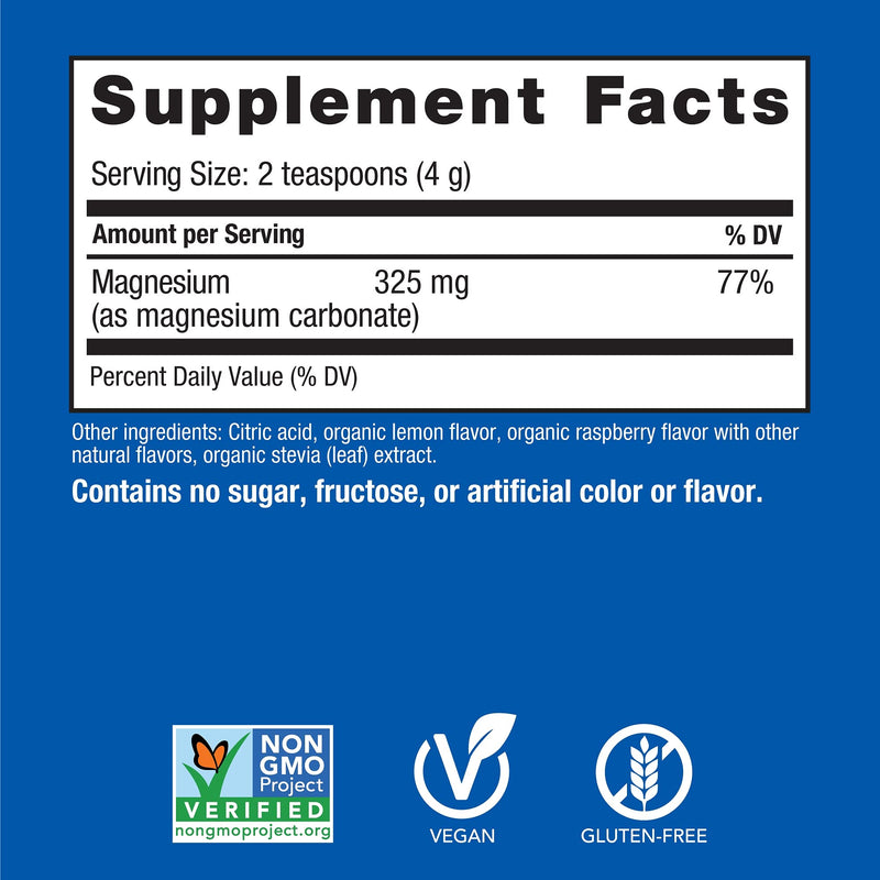 Natural Vitality Calm #1 Selling Magnesium Citrate Supplement, Anti-Stress Magnesium Supplement Drink Mix Powder- Raspberry Lemon, Vegan, Gluten Free and Non-GMO (Package May Vary), 16 oz 113 Servings - NewNest Australia