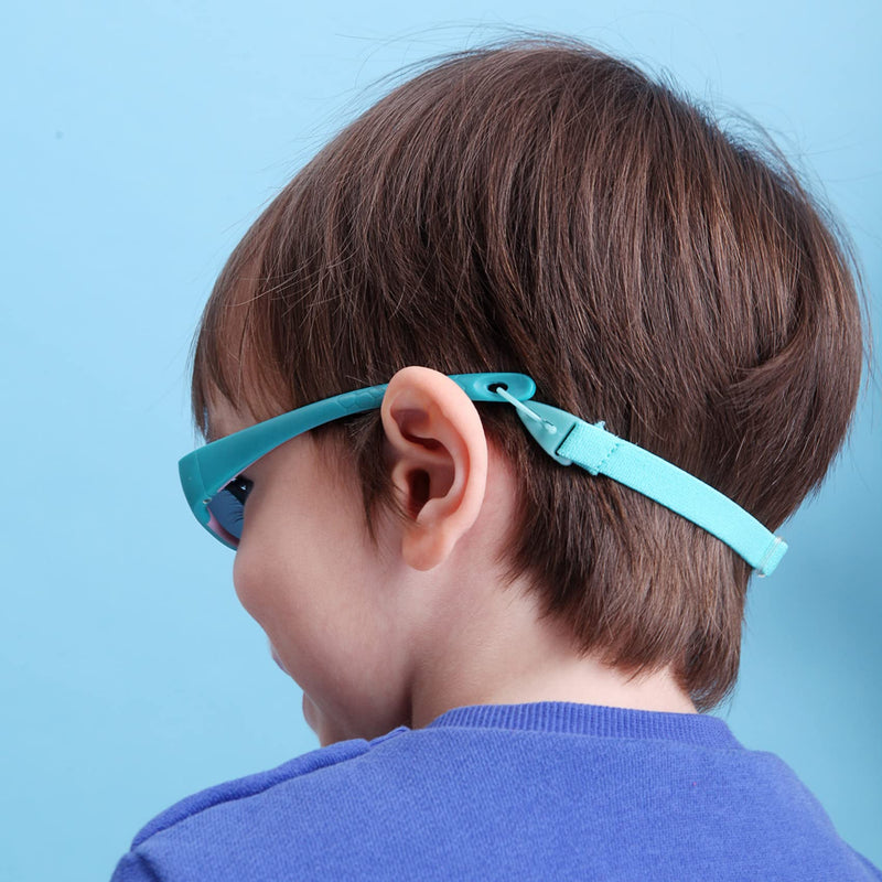 EnzoDate Children's Glasses Strap, Children's Glasses Cord, Sports Eyewear Head Band Retainer (5 pieces per package) Purple - NewNest Australia