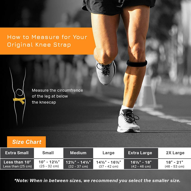 Cho-Pat Original Knee Strap, Patella Support for Runner’s Knee, Jumper’s Knee, Osgood Schlatter’s, and Chondromalacia, Black, Small, Small (Pack of 1) Small (Pack of 1) - NewNest Australia