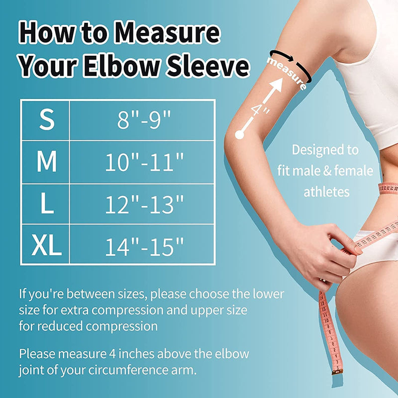 Abyon Elbow Support (1 Piece) With Tennis Elbow Bandage (2 Pieces) For Men And Women, Elbow Bandage Compression For Arthritis, Golfer'S Elbow, Tennis Elbow, Tendonitis, Joint Pain - NewNest Australia