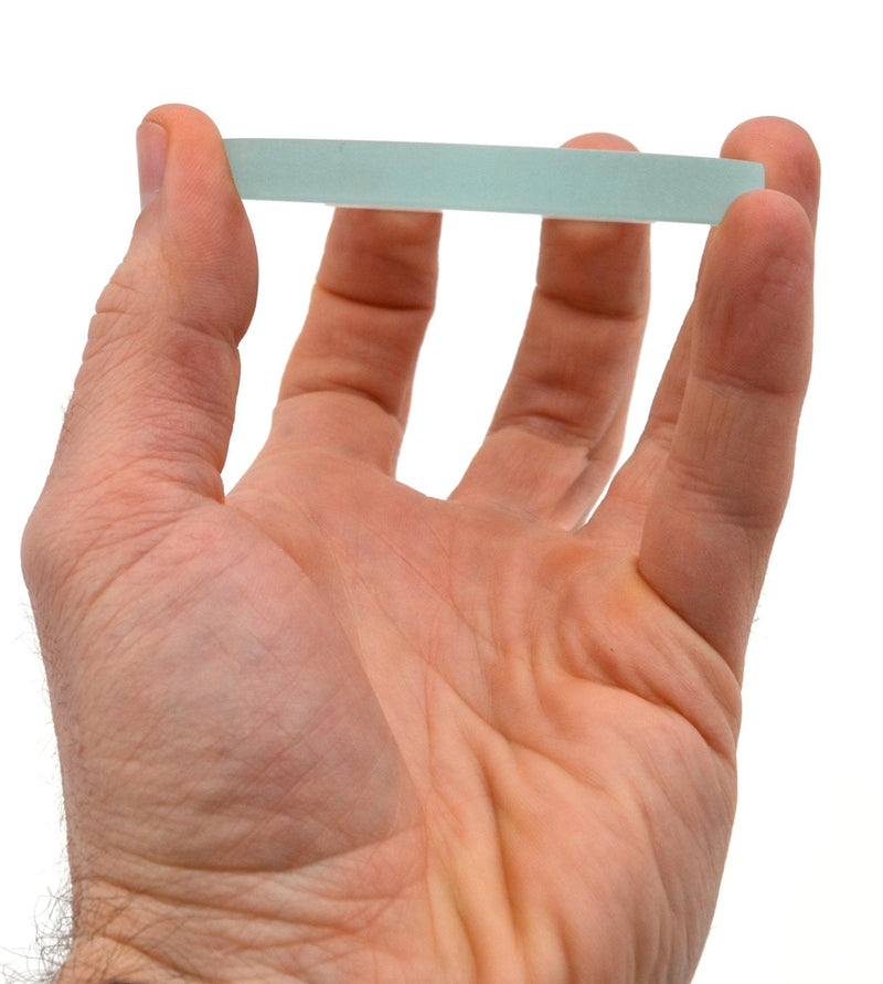 Optical Glass Lens, 3" (75mm) - 200mm Focal Length - Ground, Beveled Edges - Use as Top Spinning Base - Eisco Labs - NewNest Australia