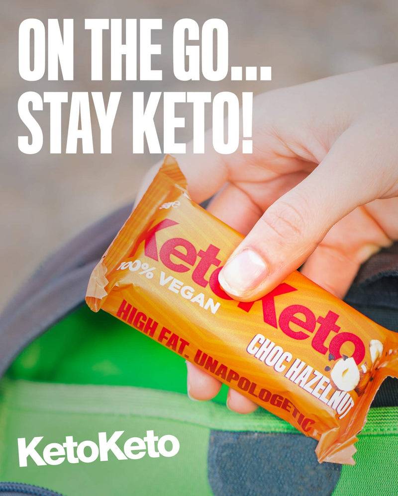 Keto Keto Bars 12 x 50g Keto Snacks Weight Loss | Keto Diet, Sugar Free Snack, Meal Replacement Bar | Healthy Snacks, Low Carb Food | Low Calorie, Vegan Food, Breakfast Bar (Cocoa Hazelnut) Chocolate Hazelnut - NewNest Australia
