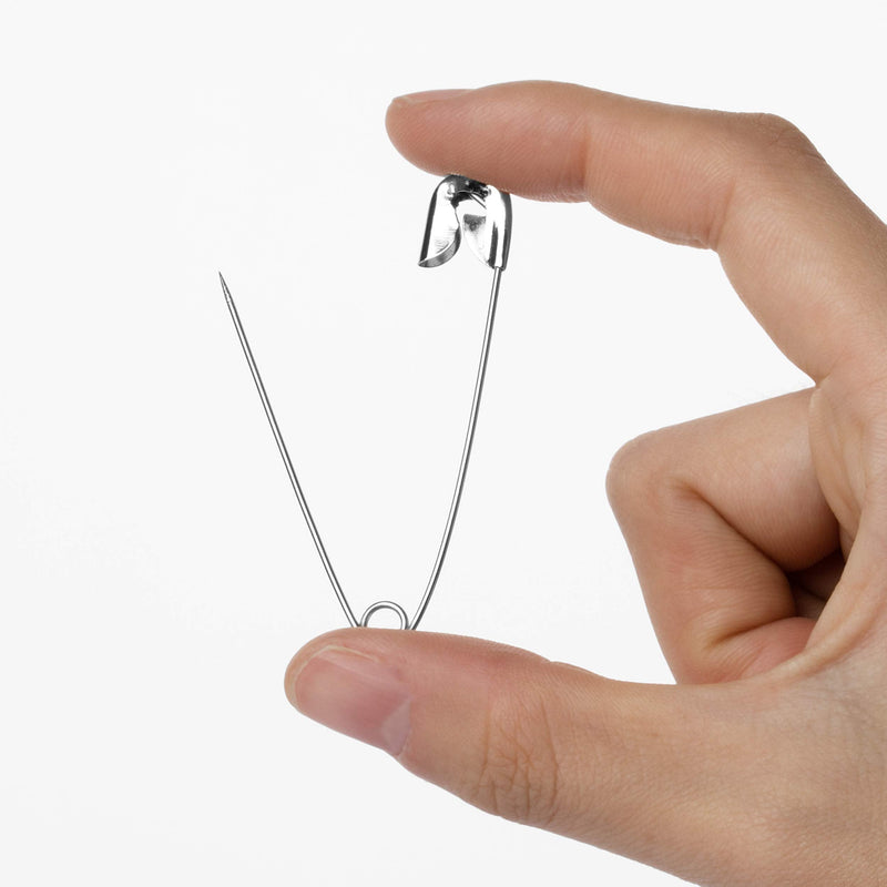 Mr. Pen Silver Safety Pins, 2.1 Inches, Pack of 200 - NewNest Australia