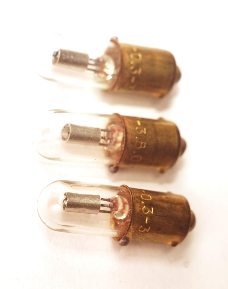 NewNest Australia - Mini Nixie Bulb neon Tube Light DIY Clock etc INA+TN-0.3-3 Set 3pcs 