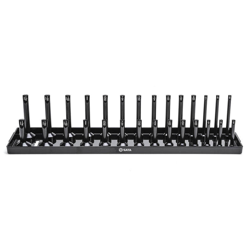 SATA 3pc SAE Socket Tray Set  (Black), ST95400 3-piece set, SAE - NewNest Australia