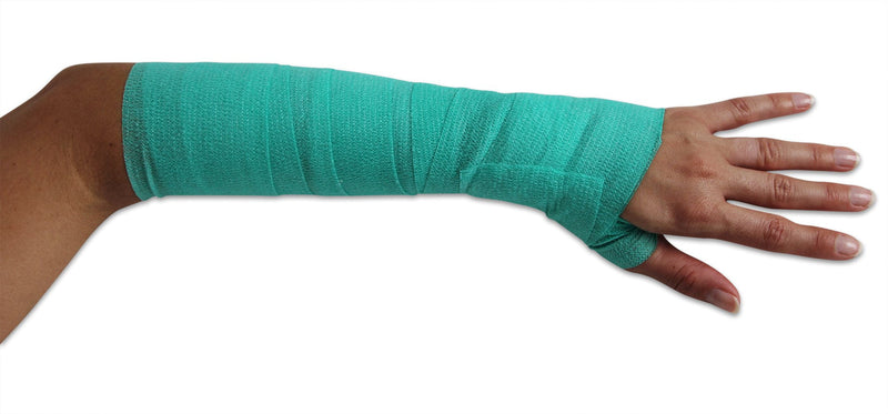 PintoMed - 5 BLUE + 5 GREEN Cohesive Bandage Stretched 10 Rolls x 7.5cm x 4.5m Self-adhesive Flexible Bandages, Professional Quality, First Aid Sports Wrap Bandages - Pack of 10 - NewNest Australia