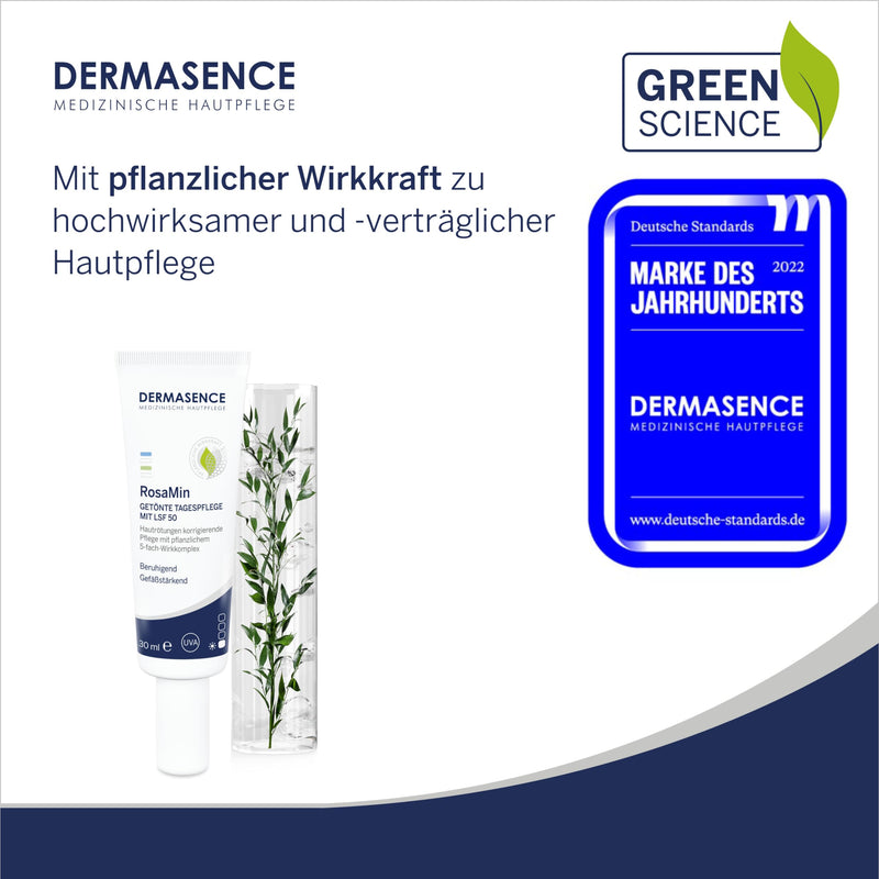 DERMASENCE RosaMin tinted day care SPF 50 cream, 30 ml cream - NewNest Australia
